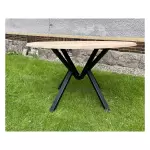 Kulatý jídelní stůl RING 140 CM masiv dub