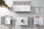 Zahradní 5 místná sedací souprava NOFI 2.0 TAUPE