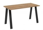 Jídelní stůl KOLINA 138x67 cm černá/lancelot