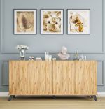 TENGA multifunkční komoda 4-dveřová borovice TENGA multifunkční komoda 4-dveřová borovice