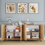 TENGA multifunkční komoda 4-dveřová borovice TENGA multifunkční komoda 4-dveřová borovice