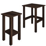 GINA 2 set odkládacích stolků, ořech GINA 2 set odkládacích stolků, ořech
