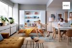 Lenart Bed Concept výklopná postel 90 REBECCA kašmír