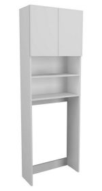 Skříňka nad pračku LAUREN barva bílá