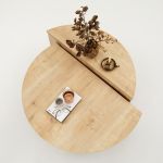 VERNANTE složitelný konferenční stolek, dub Sapphire