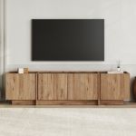 LOWEN široký TV stolek, borovice Atlantic/antracit LOWEN široký TV stolek, borovice Atlantic/antracit