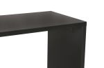 Zigzag stylový TV stolek, antracit