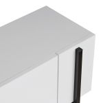 NEXUS TV stolek na nožičkách, bílá/černá NEXUS TV stolek na nožičkách, bílá/černá