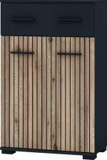 ZEMURA malá předsíňová sestava, dub Artisan/antracit