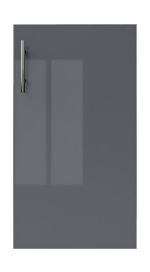 horní skříňka nad digestoř š.50, v.40, Kaiser W5040, bílá/antracit lesk