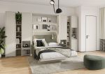 Lenart Bed Concept výklopná postel 90 REBECCA kašmír