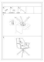 BOOGIE  jídelní židle, Bluvel 28béžová