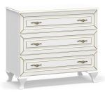 Sestava do ložnice FRANKO bílý mat (postel 160, 2x NS, komoda, skříň, zrcadlo)