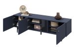 Komoda TV 3D 165 KARLINO (CS-06), barva tmavě modrá