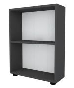 Regál nízký FIVE barva antracit