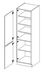 DG40 potravinová skříň KARMEN levá
