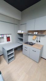 SENSE kuchyňská linka 160, Chinchila grey / Artisan