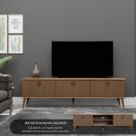 LEXUS TV stolek na nožičkách, ořech LEXUS TV stolek na nožičkách, ořech