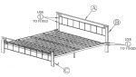 Postel HIERO 180x200 cm + 2 ks matrace FUTURA 90 Postel HIERO 180x200 cm + 2 ks matrace FUTURA 90