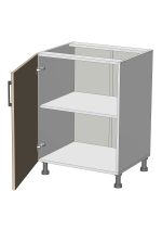 dolní skříňka š.60, v.82, Modena L60821, bílá/bílý mat