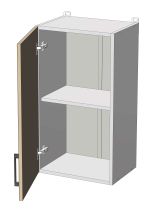 horní skříňka š.40, v.72, Modena W4072, bílá/bílý mat