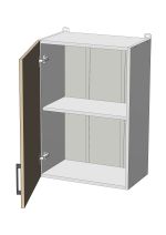 horní skříňka š.50, v.72, Modena W5072, bílá/bílý mat