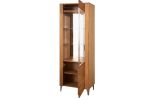 LATINA vysoká vitrína pravá, dub medový