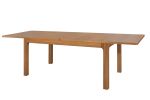LATINA rozkládací masivní jídelní stůl, dub medový
