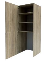 Vestavná skříň na pračku MENTON činčila grey