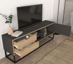 BONITO TV stolek, antracit/sapphire