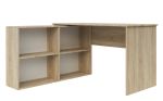 Pracovní stůl rohový CORONIL dub sonoma