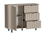 Komoda 1D3S JOLY clay gray