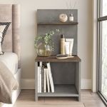 PS1-GP Otevřený noční stolek PLUS 1, beton/bronz PS1-GP Otevřený noční stolek PLUS 1, beton/bronz