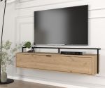 TAPON závěsný TV stolek, zafir