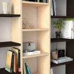 BULDAN designová knihovna, wenge/maple