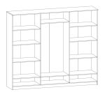 Ložnicová sestava SONATA dub sonoma