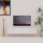 BARCELONA TV stolek 180, bílá