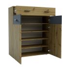 URBAN předsíňová sestava, dub Artisan/antracit