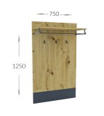 URBAN předsíňová sestava, dub Artisan/antracit