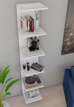 Závěsný regál ALFRED barva bílá Závěsný regál ALFRED barva bílá