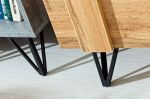 Televizní stolek LODINE 07 2D2S dub wotan/beton