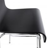 barová židle BONN BLACK