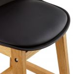 barová židle ROSEAU BLACK