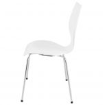 židle MOERTO WHITE