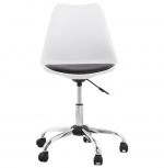 kancelářská židle ENIR WHITE BLACK