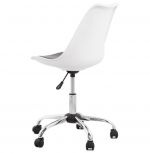 kancelářská židle ENIR WHITE BLACK