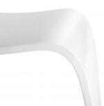 univerzální stolička WAVE WHITE