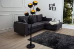 Stojací lampa MAGMA 170 CM černo-zlatá