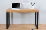 Psací/konzolový stůl BLACK DESK 120 CM dubový vzhled