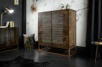 Vysoká komoda ONYX 100 CM masiv mango